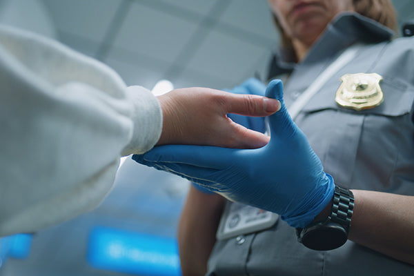Conducting Screening Using Explosive Trace Detection (ETD)